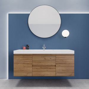 EB2 60 inch Single Floating Modern Bathroom Vanity