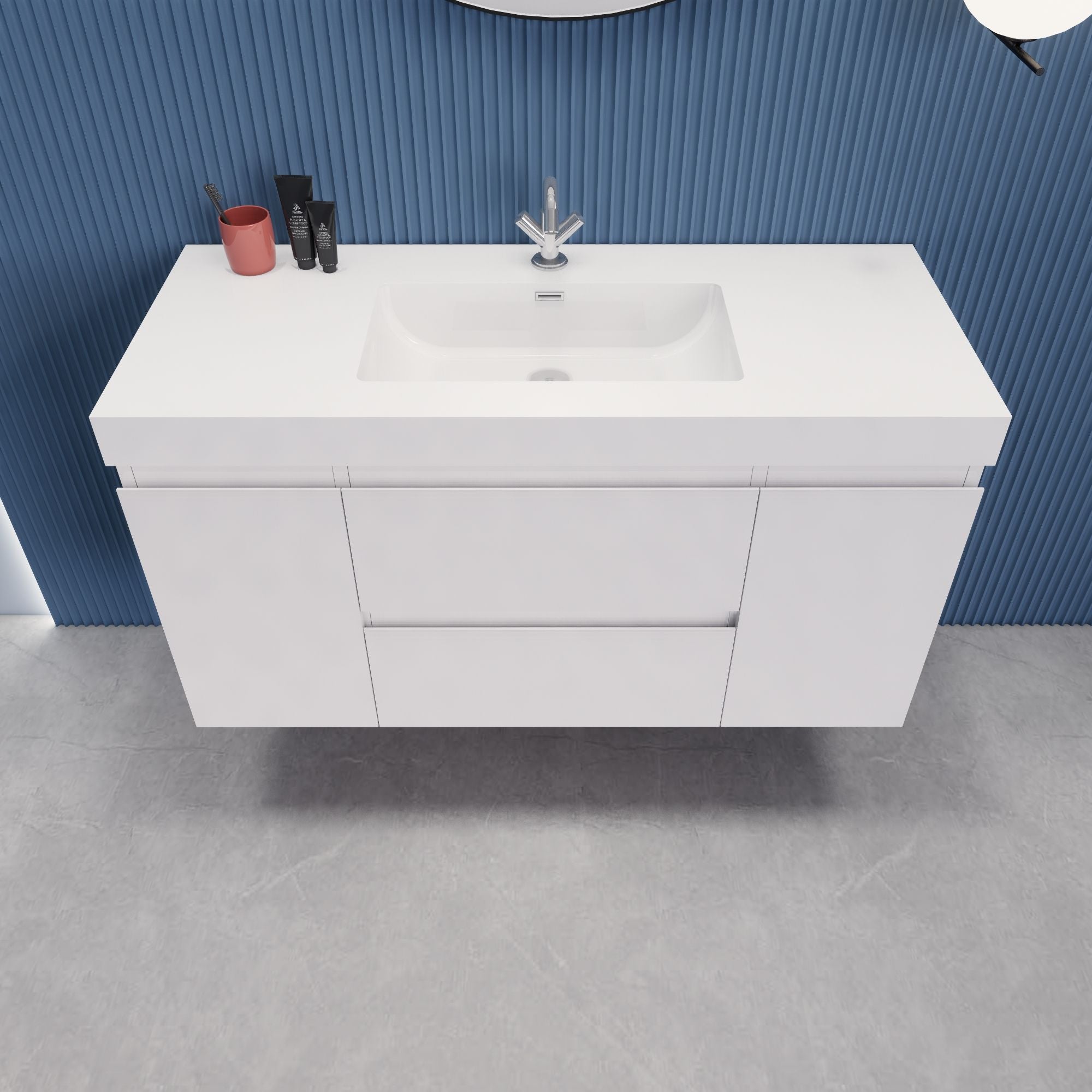 EB2 48 inch Floating Modern Bathroom Vanity